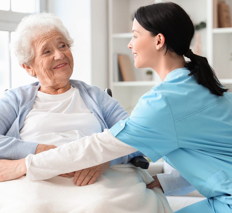 An older adult recovering at home with their ProHealth clinician