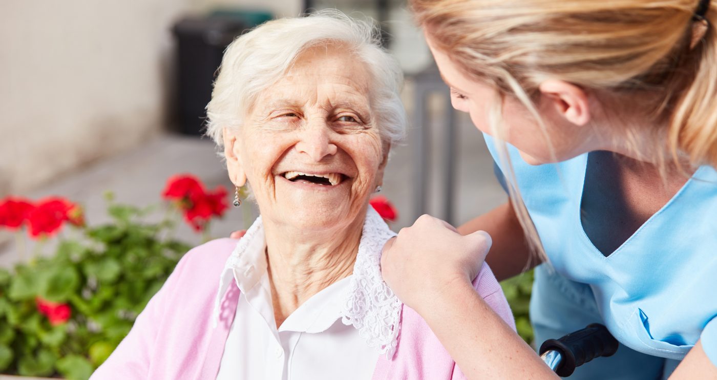 An older adult at home with their ProHealth clinician